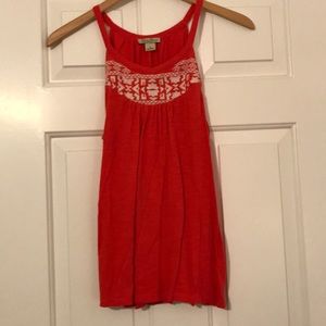 Cute orange/red tank!